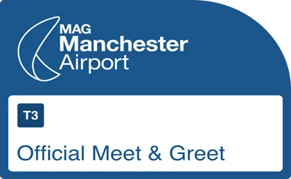 Meet and Greet Terminal 3 Manchester Logo
