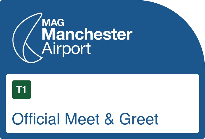 Meet and Greet Terminal 1 Manchester Logo

