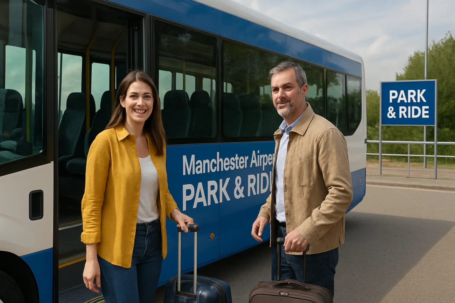 Affordable Park & Ride Manchester Airport Shuttle
Park & Ride shuttle bus service at Manchester Airport.