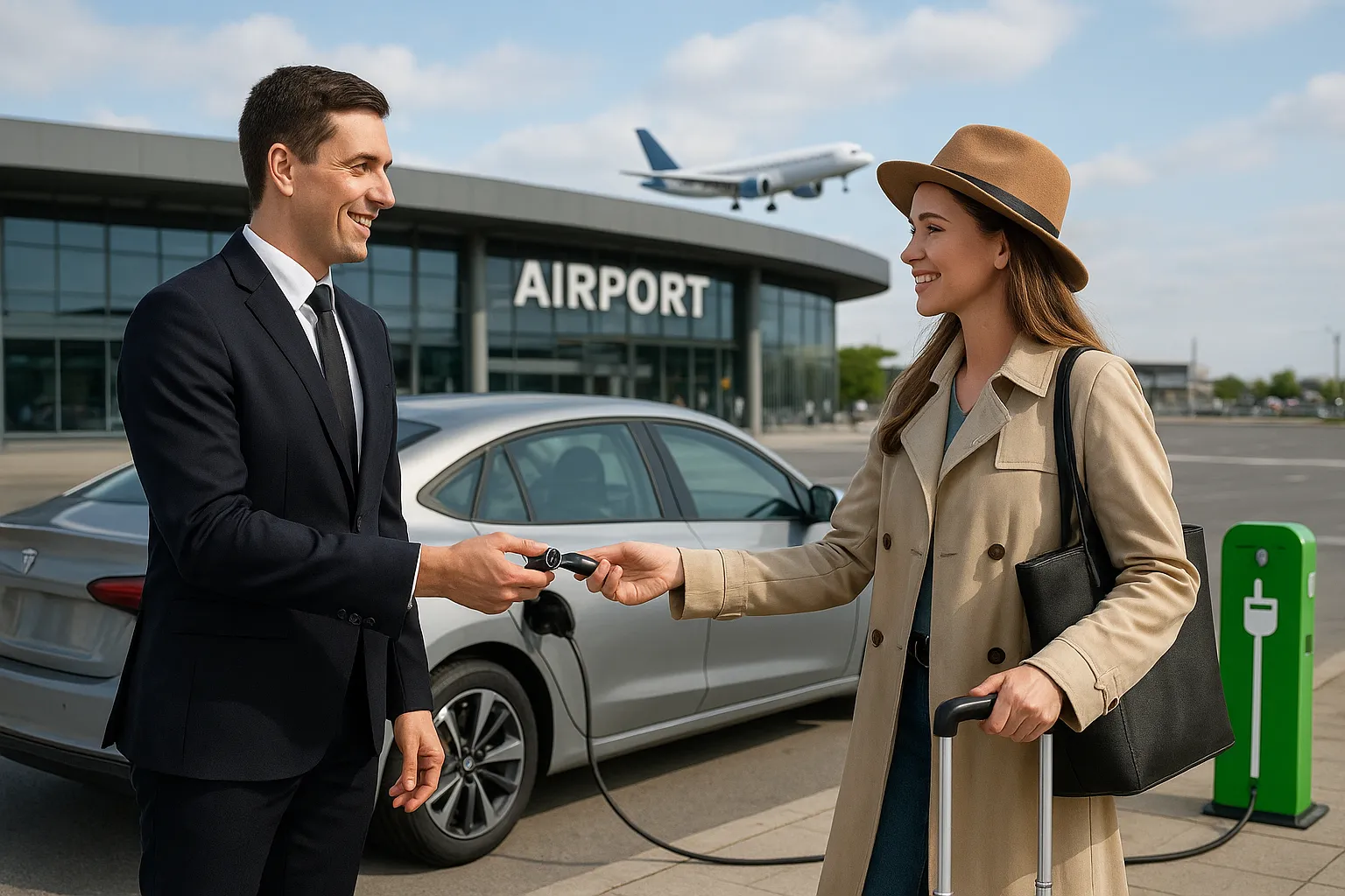 Meet and Greet EV parking service at UK airports
